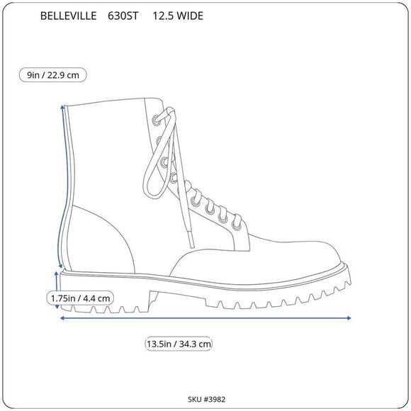 Belleville‎ 630ST Men\'s 8-in ST EH USAF Tactical Boot Sage Green 12.5 W US New main image 4
